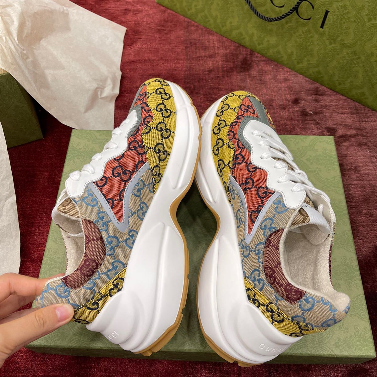 GG RHYTON SNEAKERS