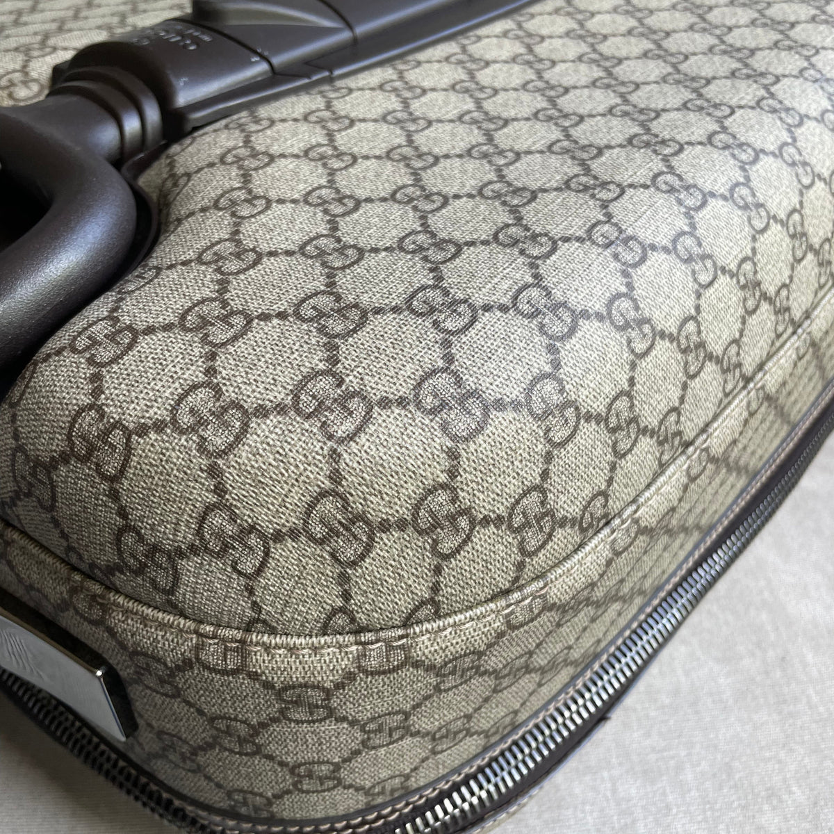 Gucci Supreme Canvas Monogram GG Cabin Suitcase