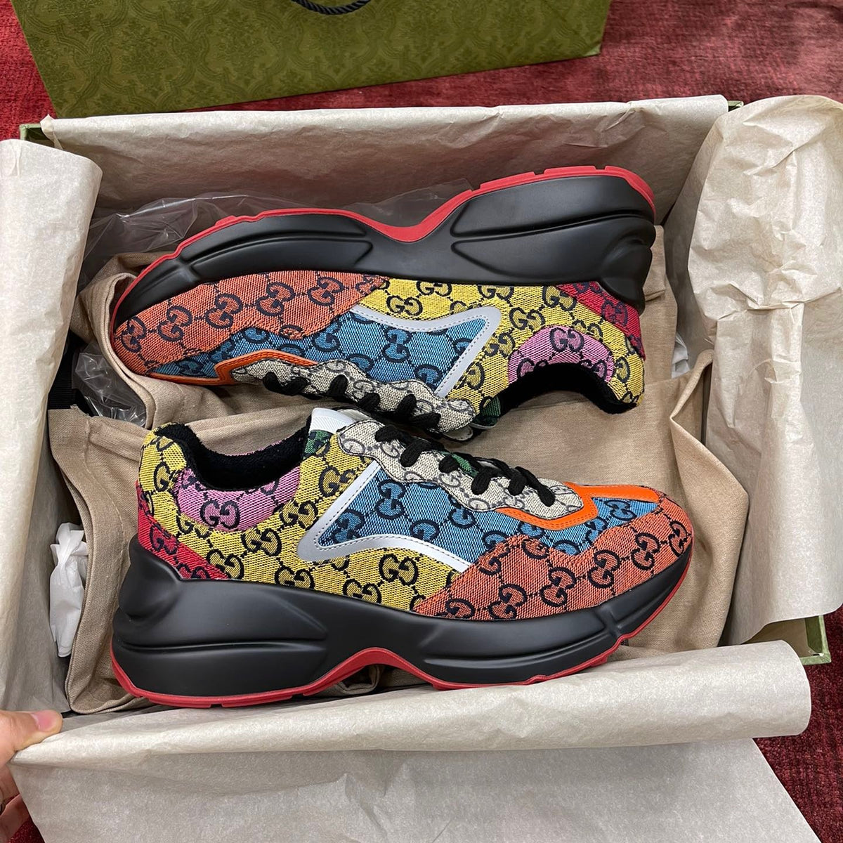 GG RHYTON SNEAKERS