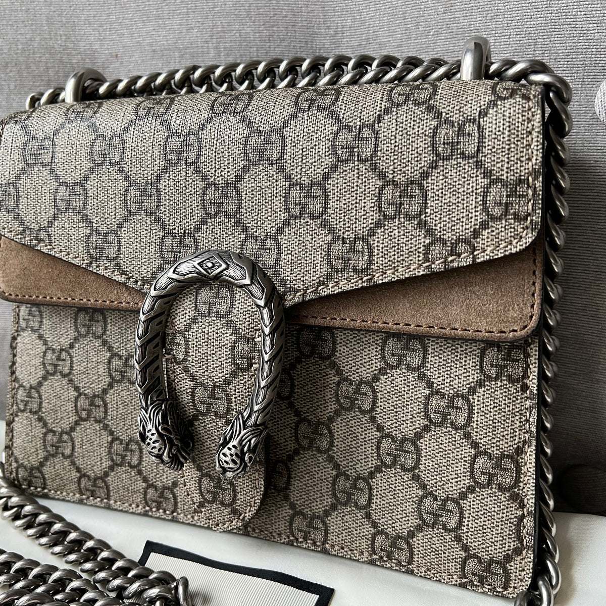 Gucci Dionysus GG Supreme Mini Shoulder Bag (RRP £1,750)
