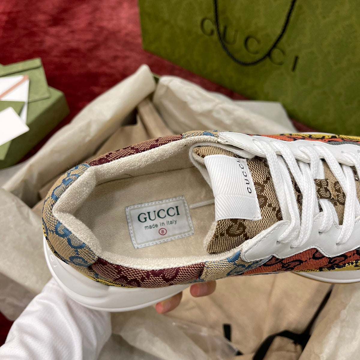 GG RHYTON SNEAKERS