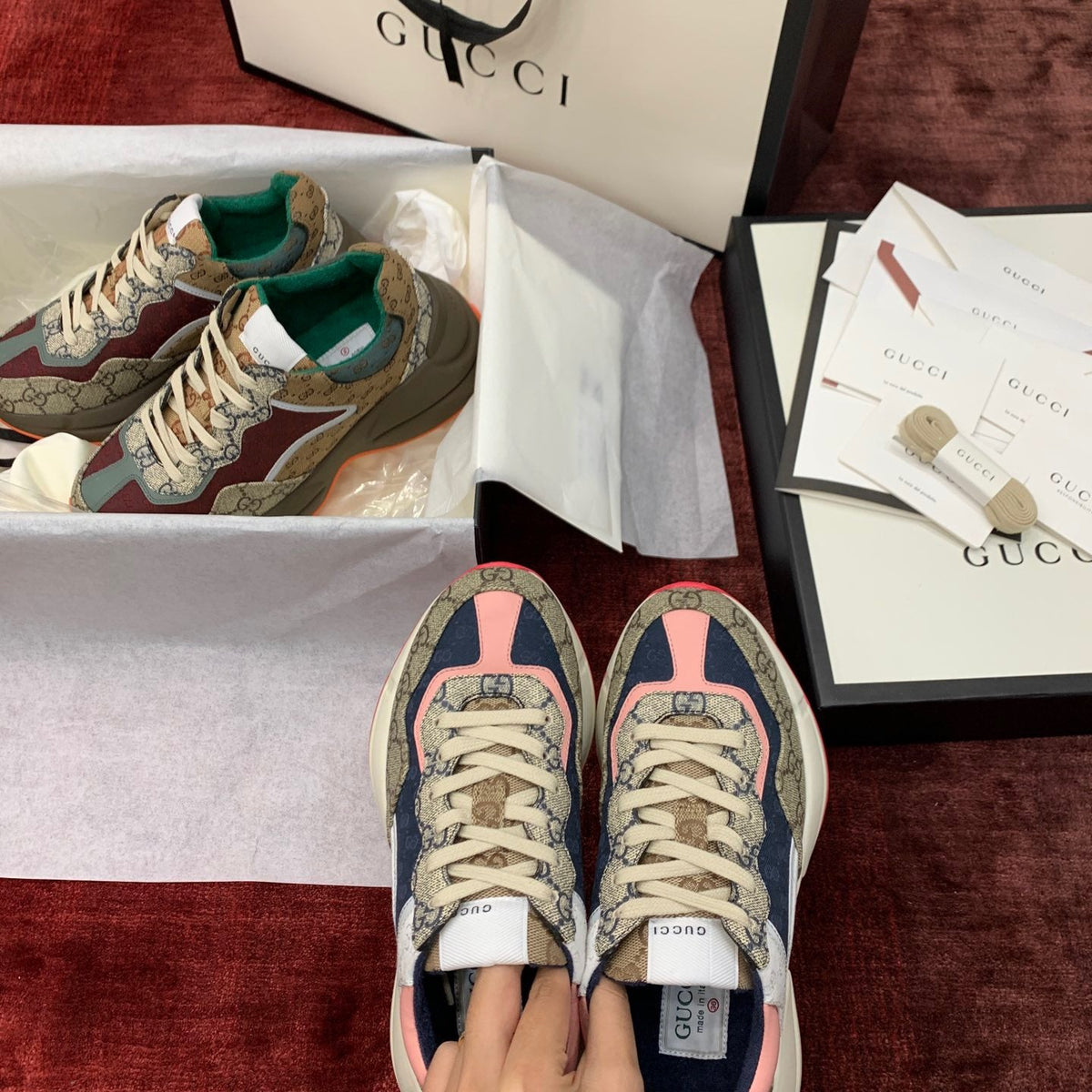 GG RHYTON SNEAKERS