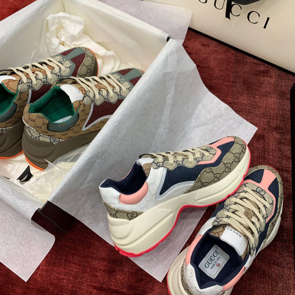 GG RHYTON SNEAKERS