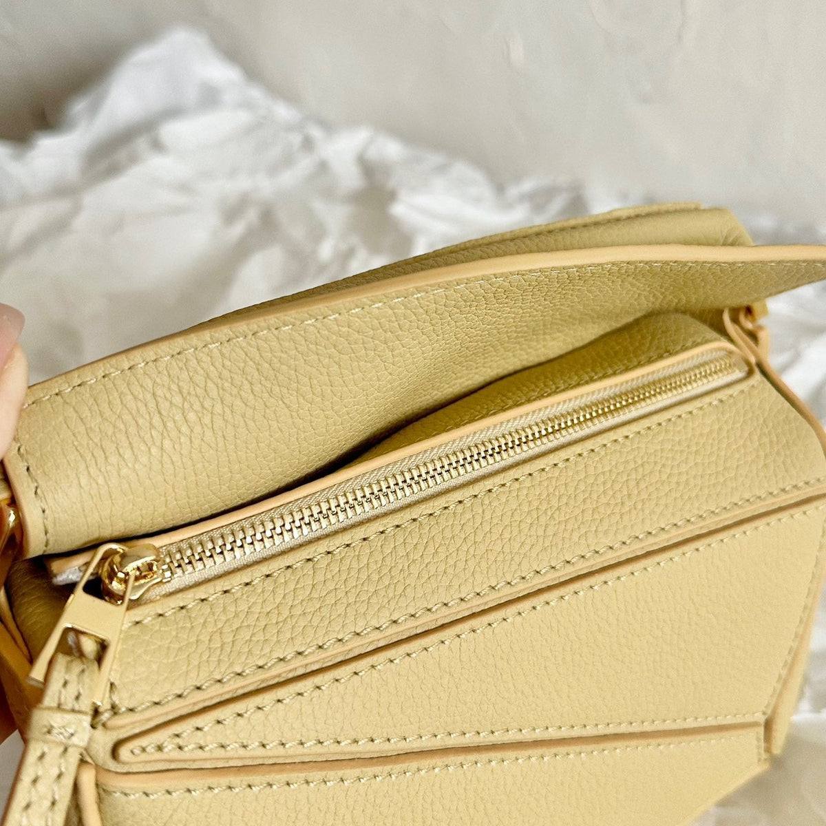 LOEW MINI PUZZLE EDGE BAG