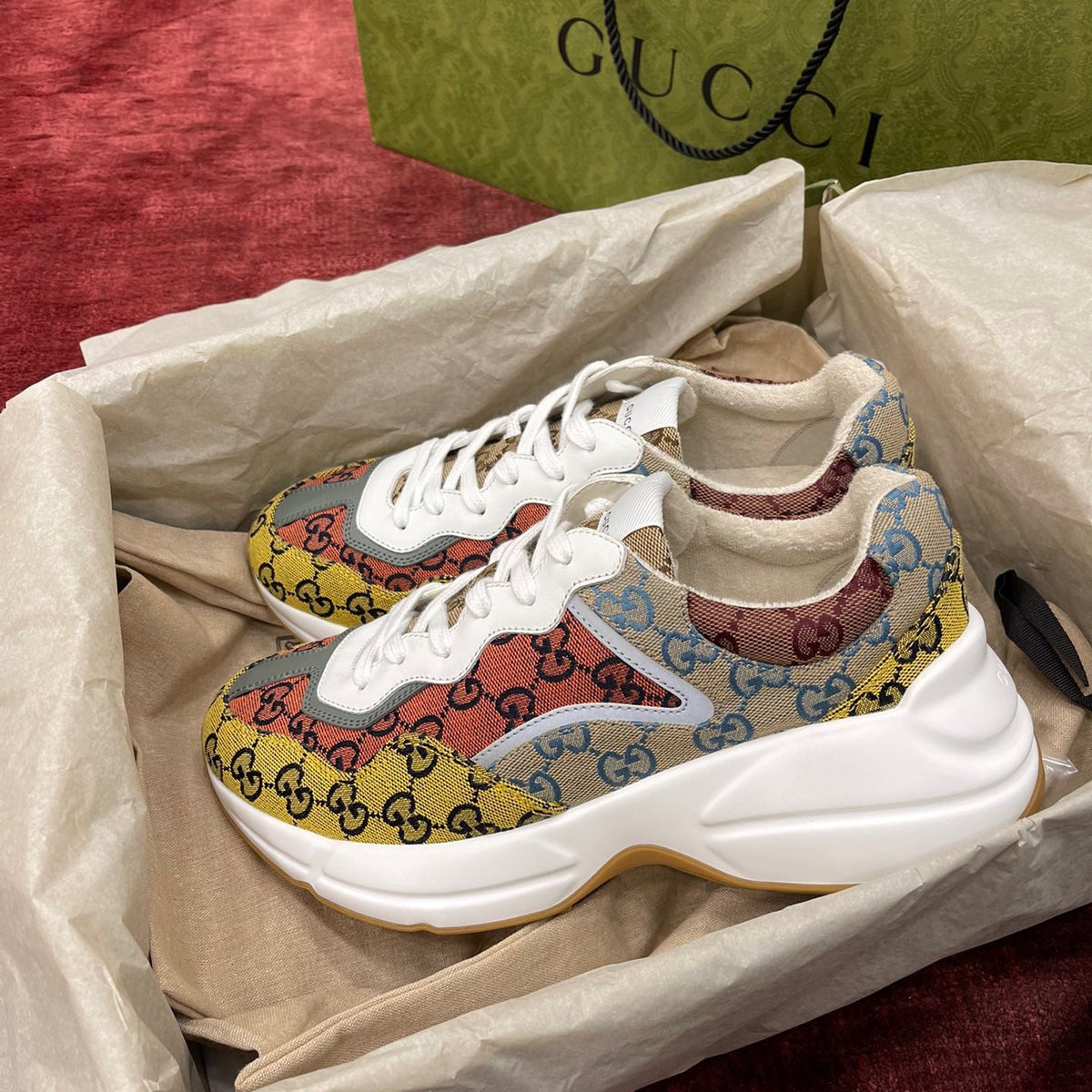 GG RHYTON SNEAKERS