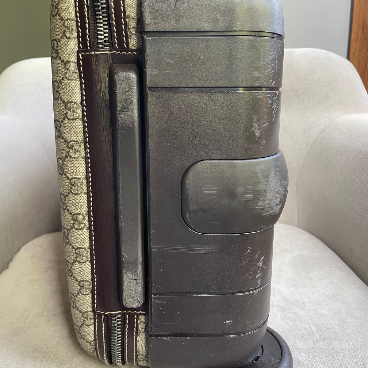 Gucci Supreme Canvas Monogram GG Cabin Suitcase