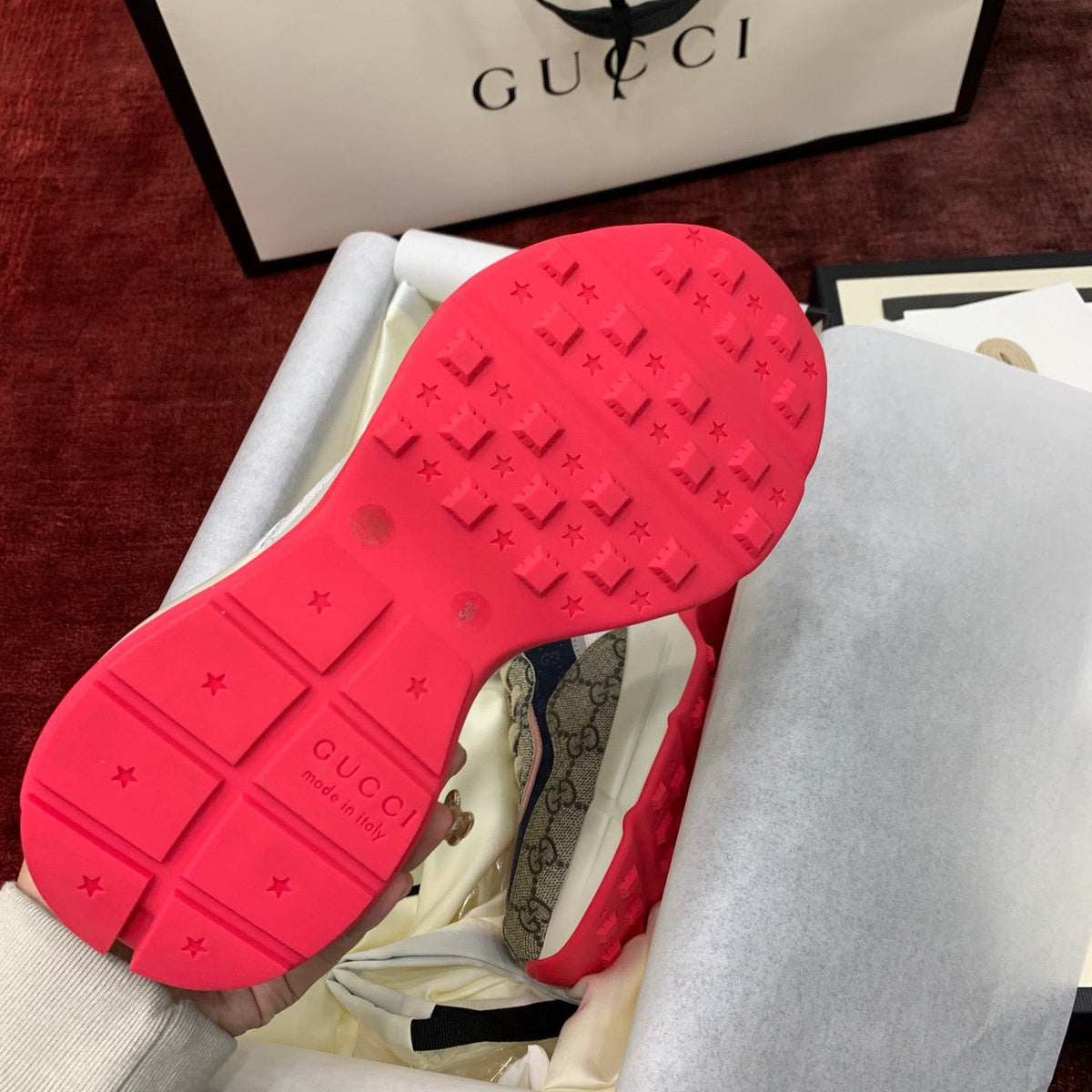 GG RHYTON SNEAKERS