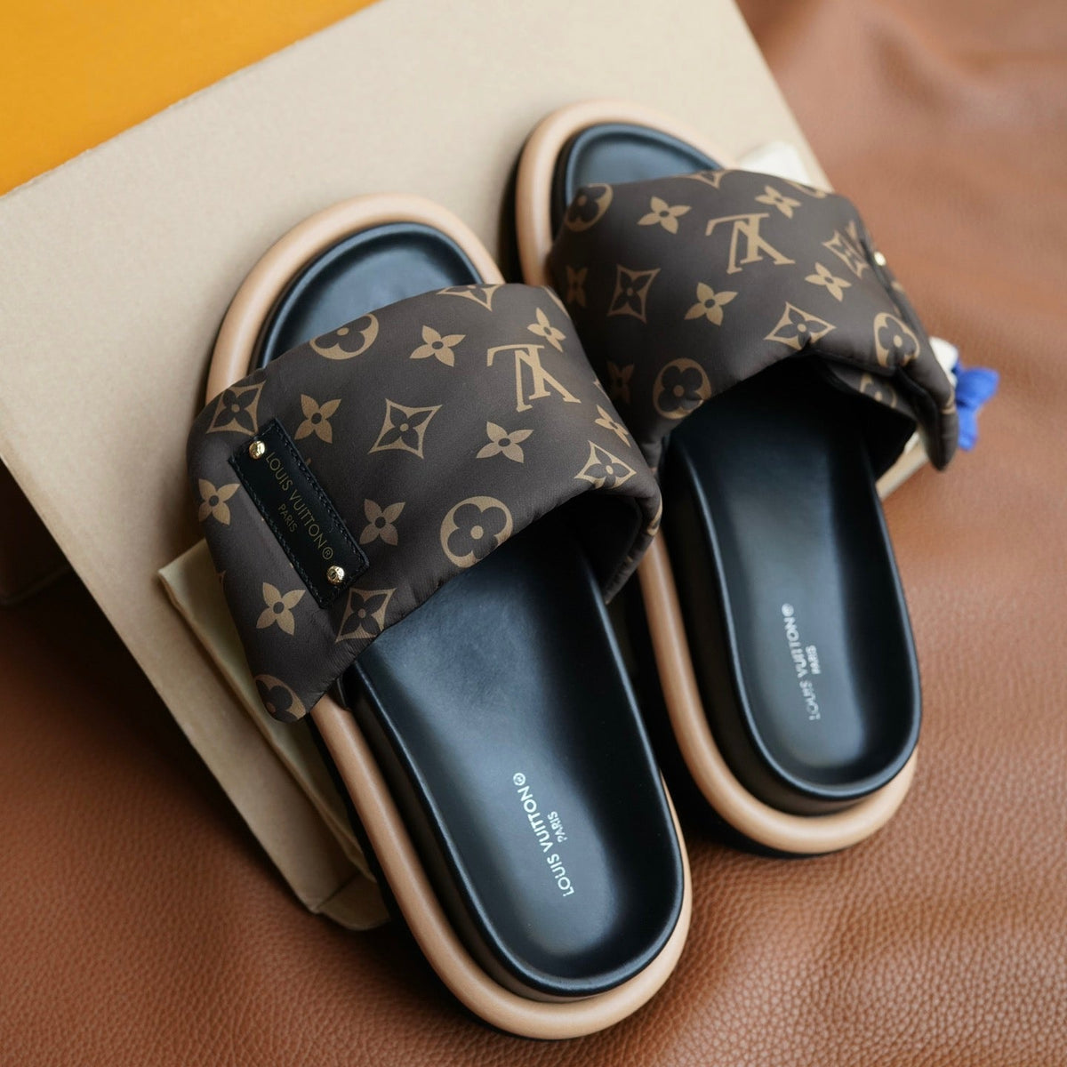 LOU PILLOW MULES