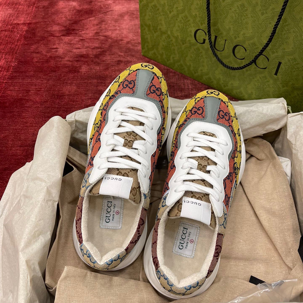GG RHYTON SNEAKERS