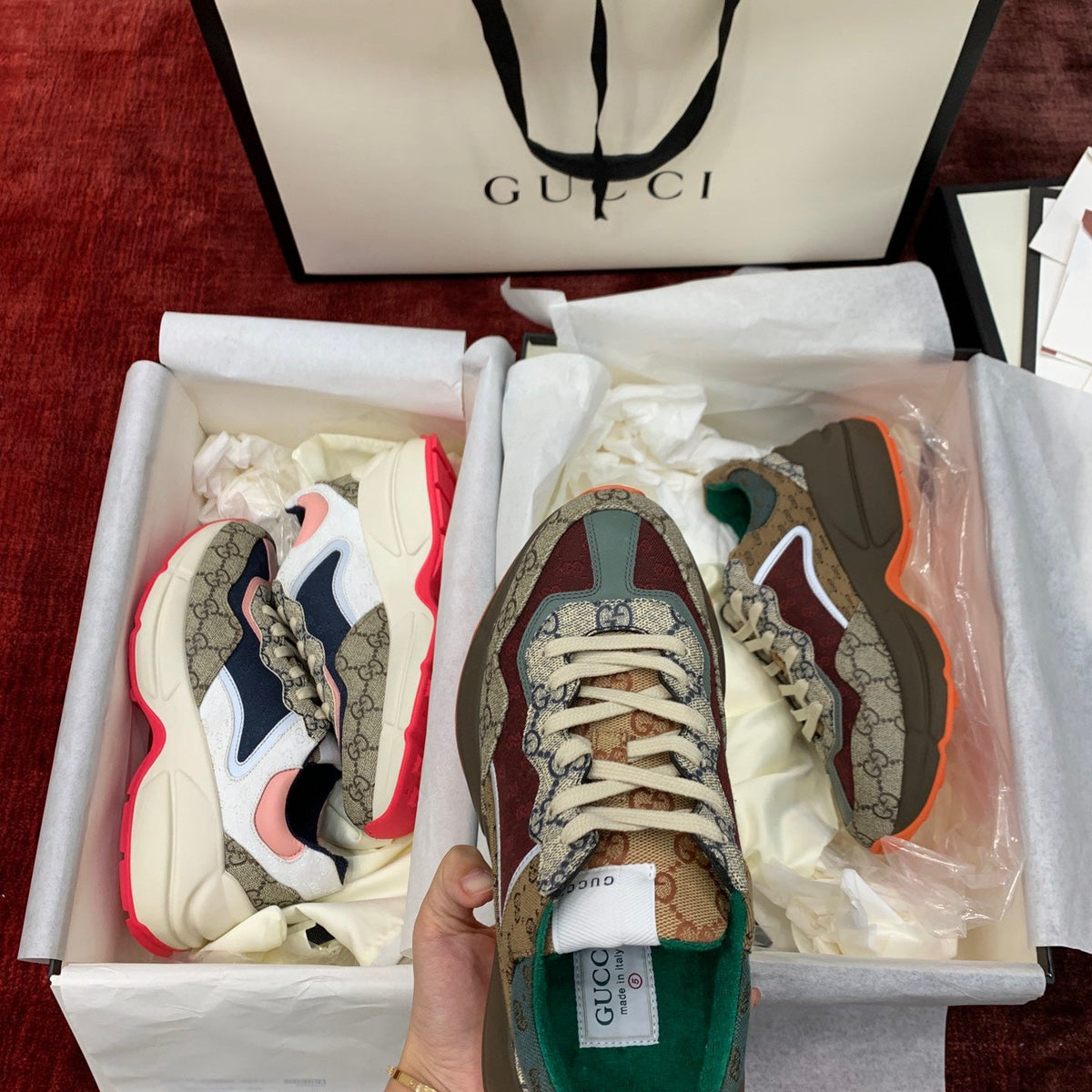 GG RHYTON SNEAKERS