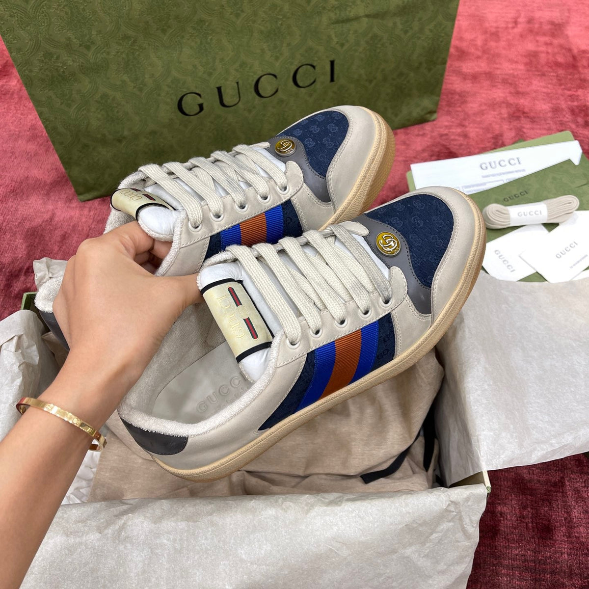 GG SCREENER SNEAKERS