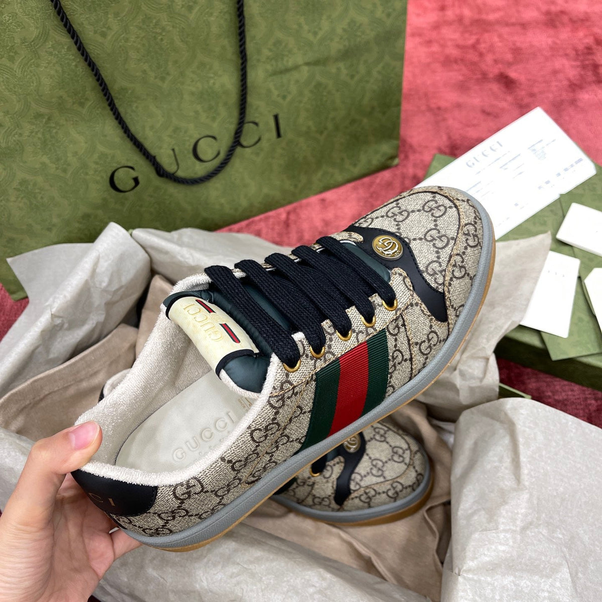 GG SCREENER SNEAKERS