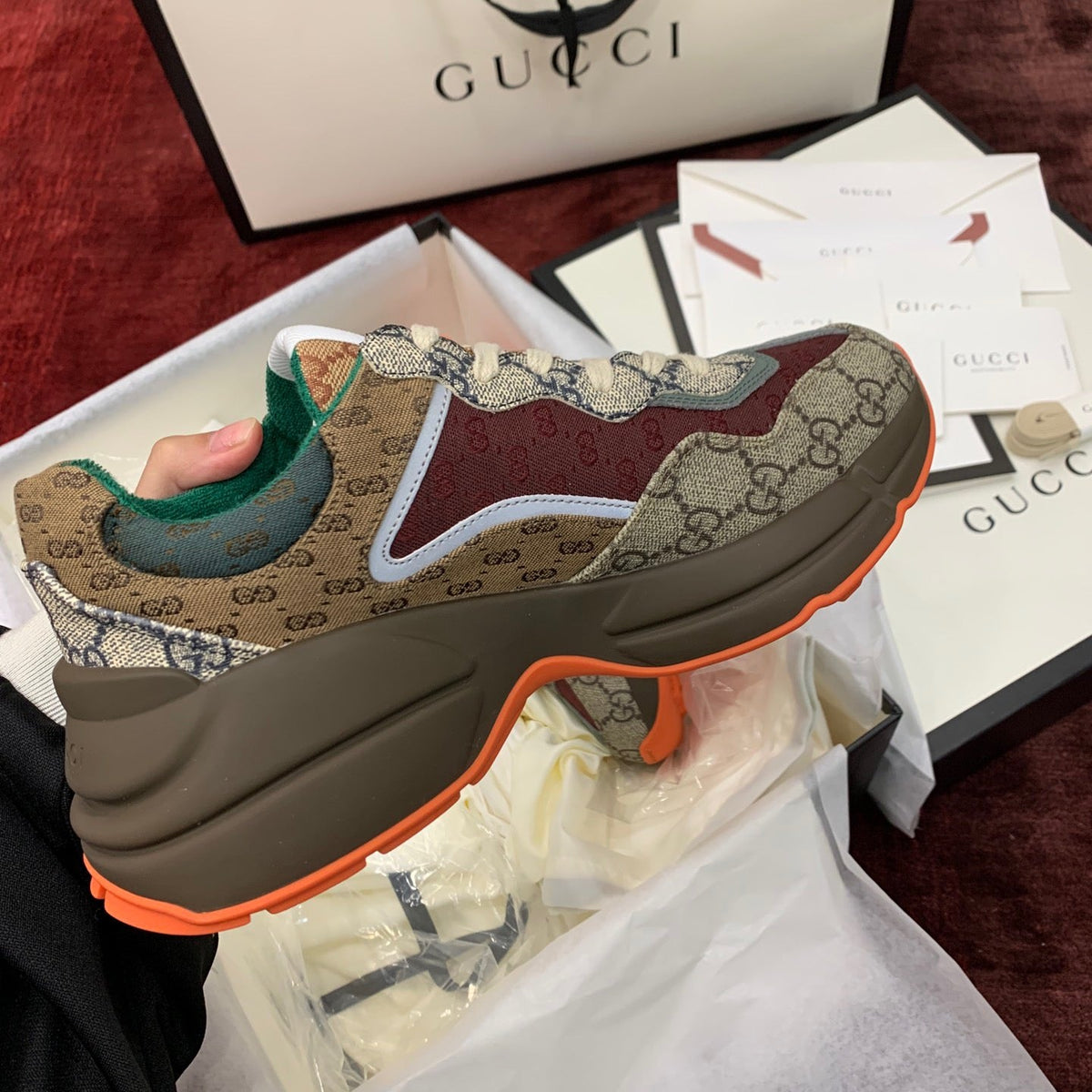 GG RHYTON SNEAKERS