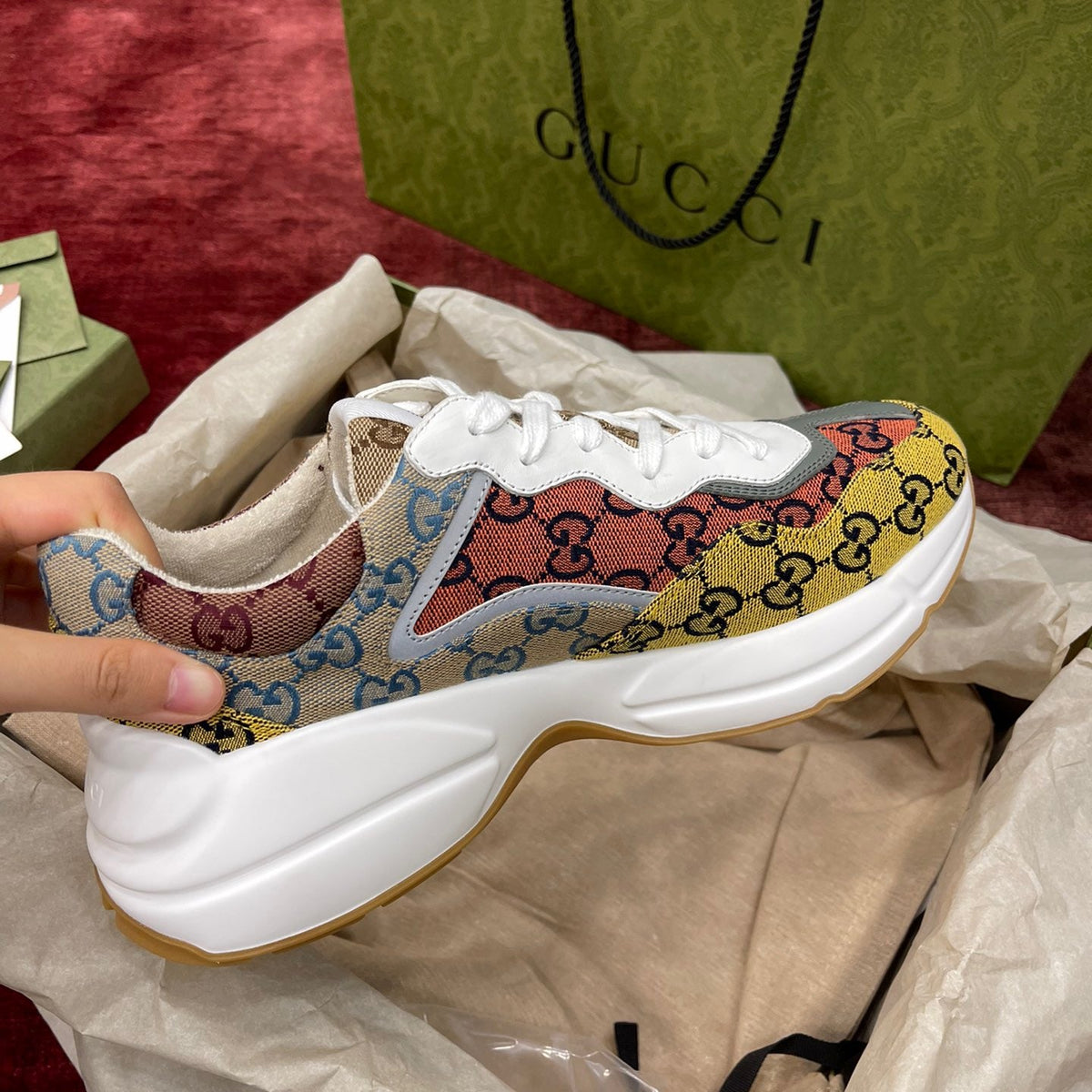 GG RHYTON SNEAKERS