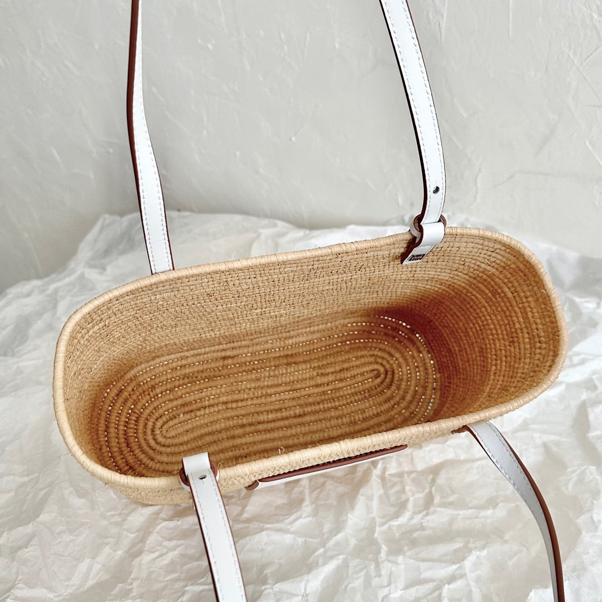 LOEW SMALL SQUARE BASKET BAG
