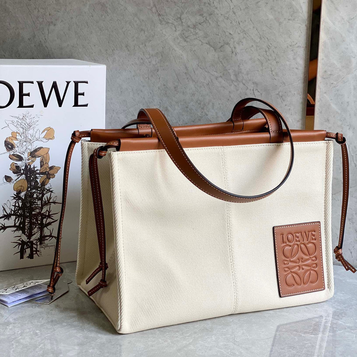 LOEW CUSHION TOTE BAG