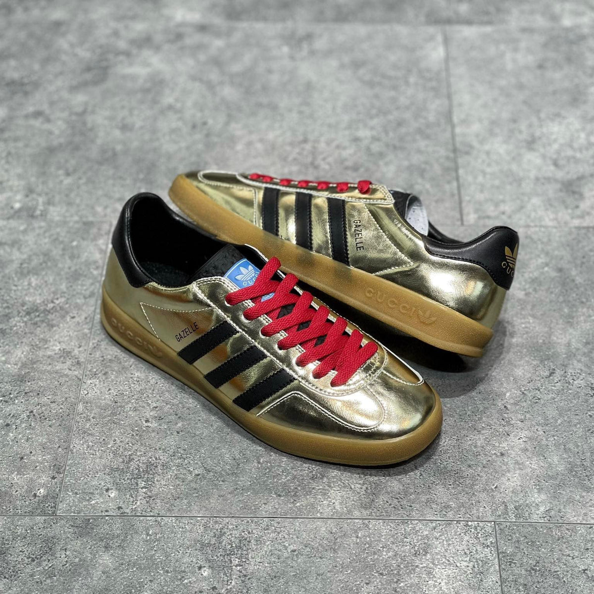 GG x ADID GAZELLE SNEAKER