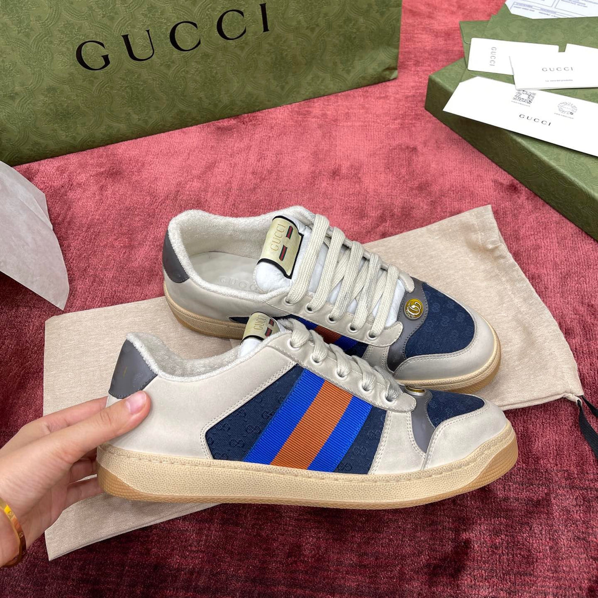 GG SCREENER SNEAKERS