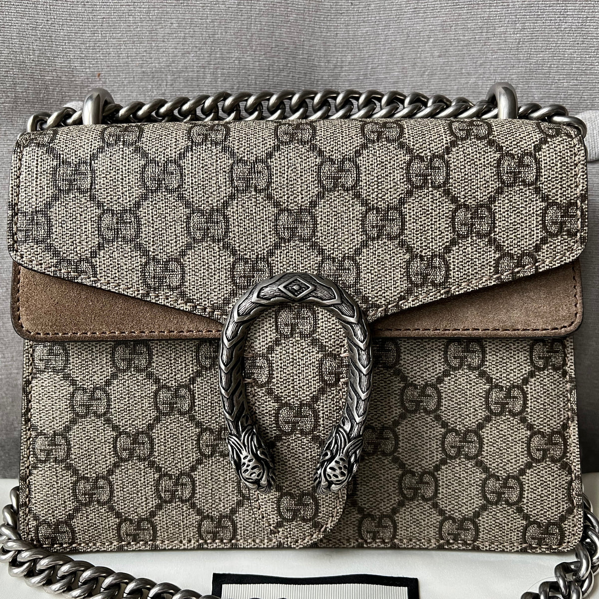 Gucci Dionysus GG Supreme Mini Shoulder Bag (RRP £1,750)