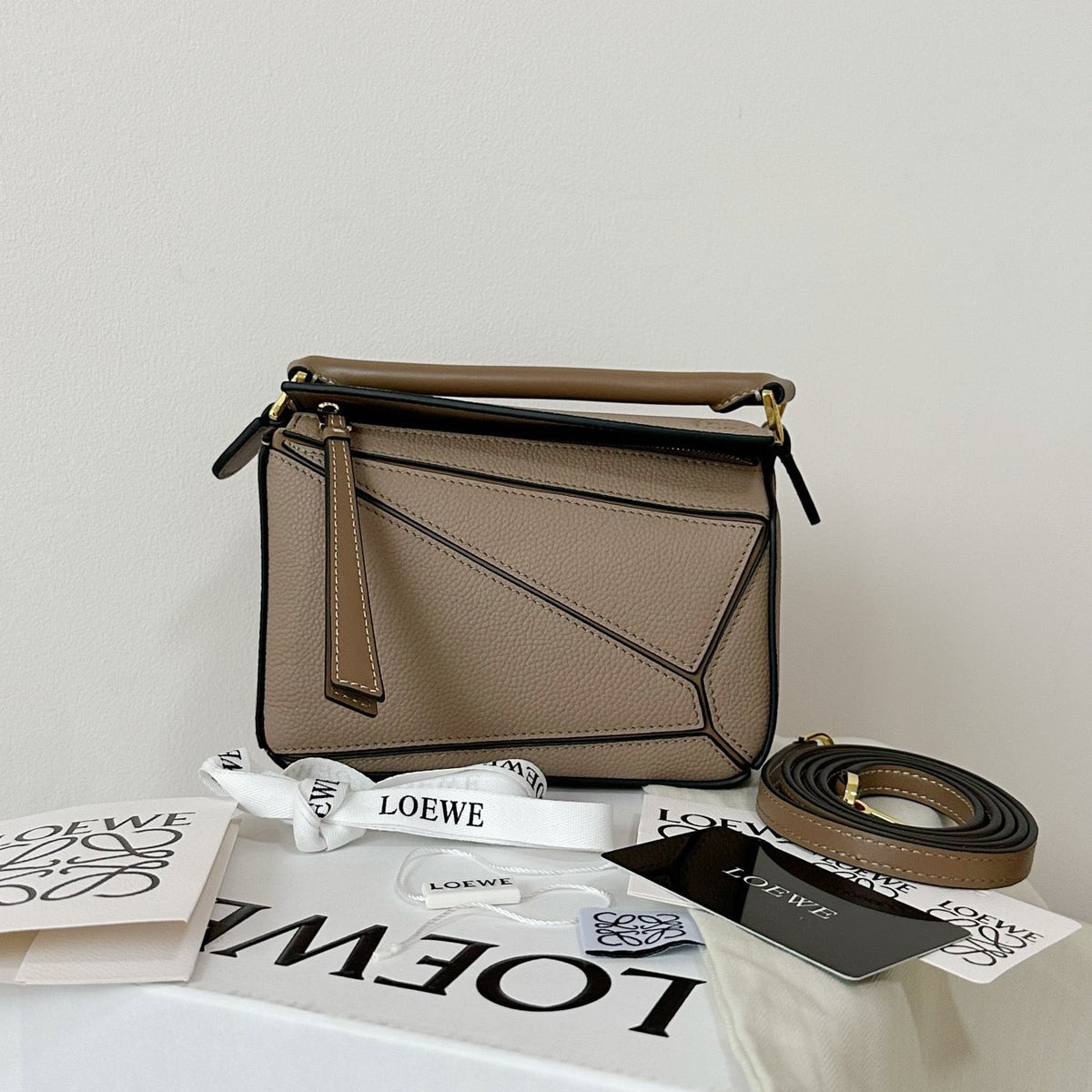 LOEW MINI PUZZLE EDGE BAG