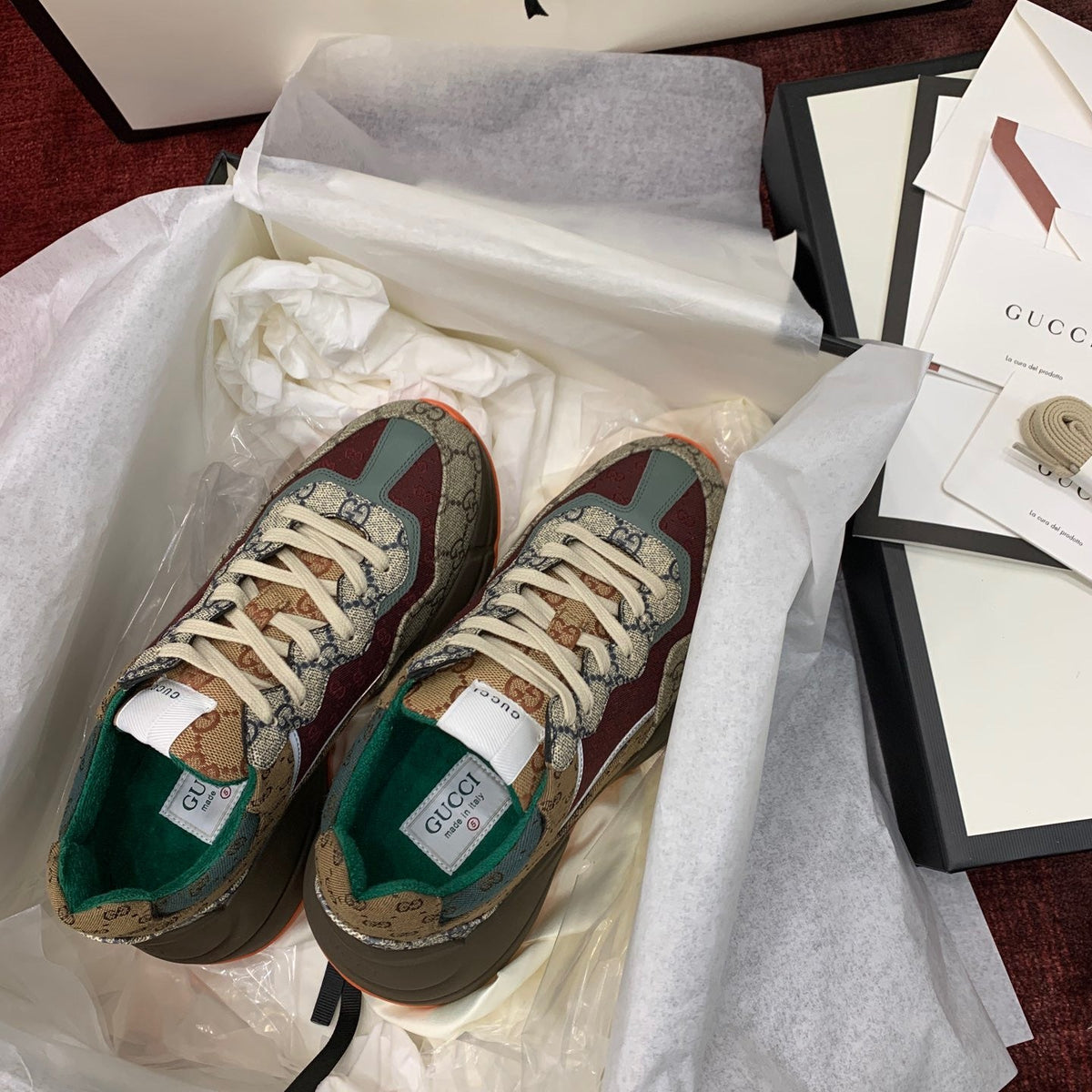 GG RHYTON SNEAKERS