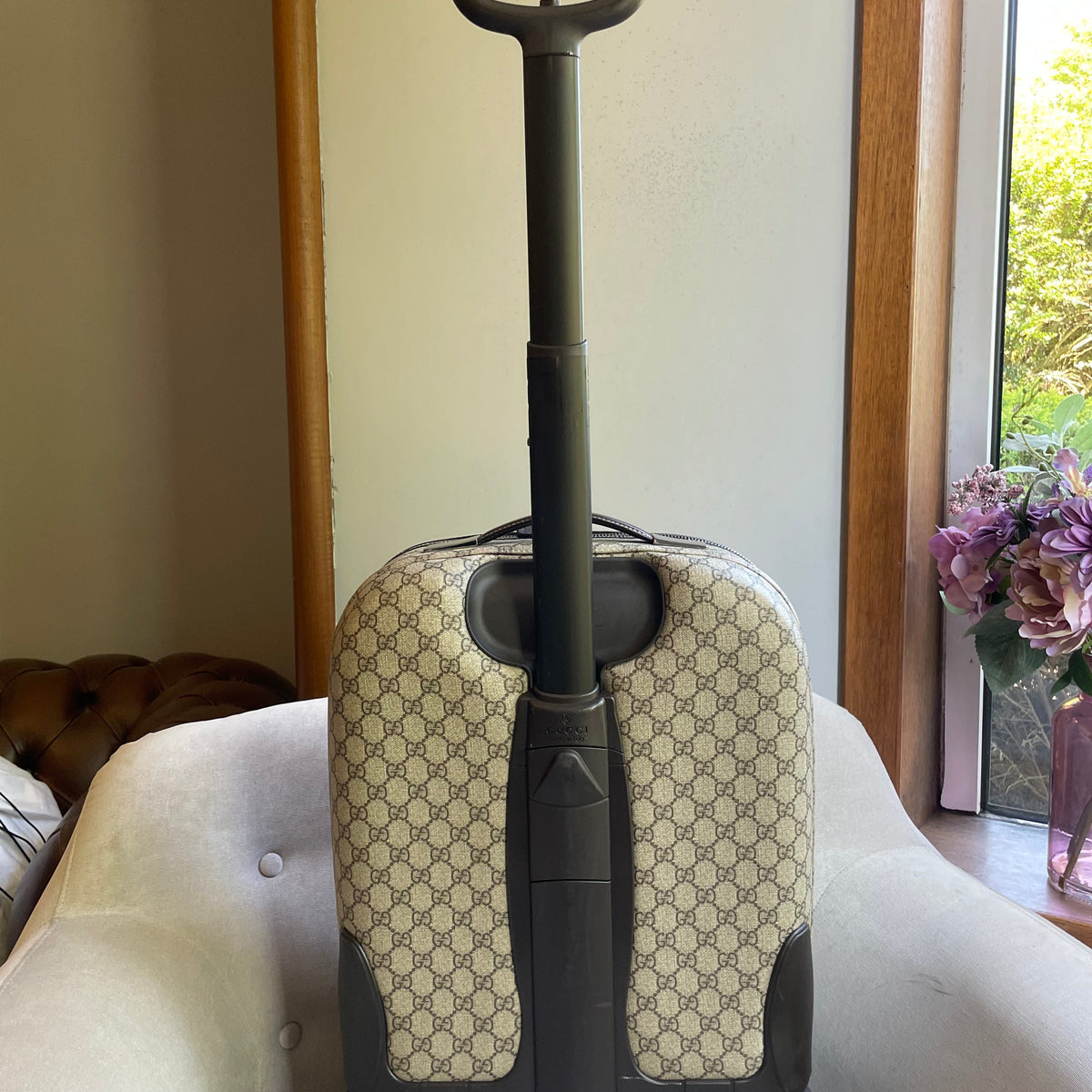 Gucci Supreme Canvas Monogram GG Cabin Suitcase