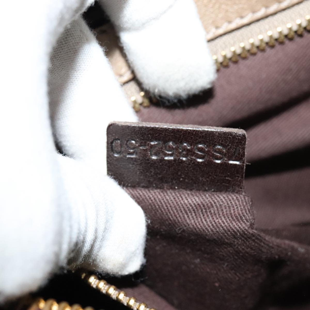 Chloe Bay Hand Bag Leather Brown ki5335