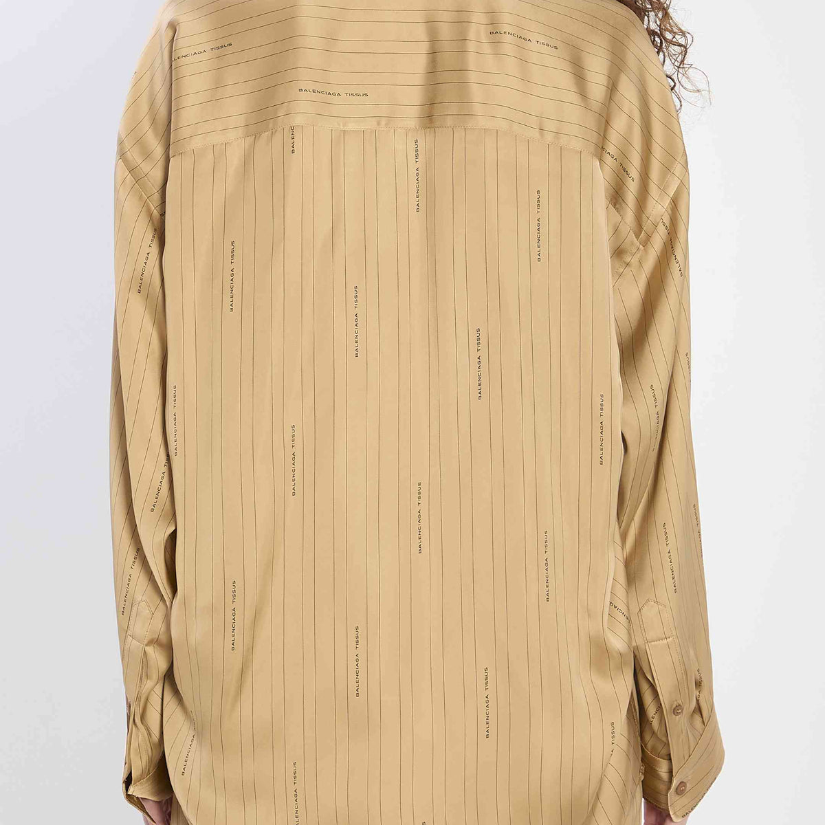 Balenciaga Women Satin Shirt