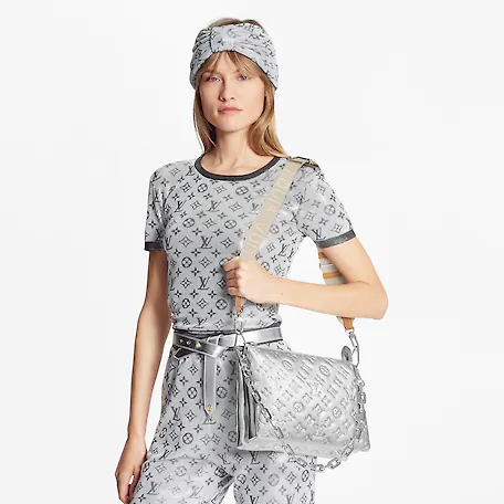 Louis Vuitton Coussin PM Motion Silver