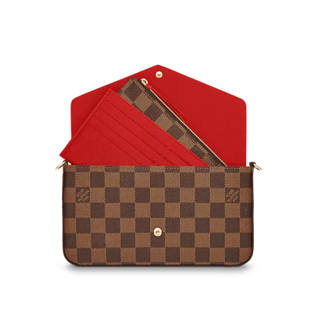 Pochette Félicie Damier Ebene