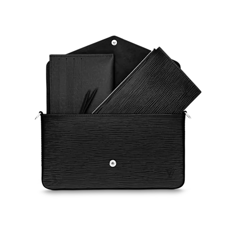 Pochette Félicie Epi Leather