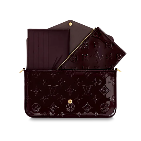 Pochette Félicie Monogram Vernis