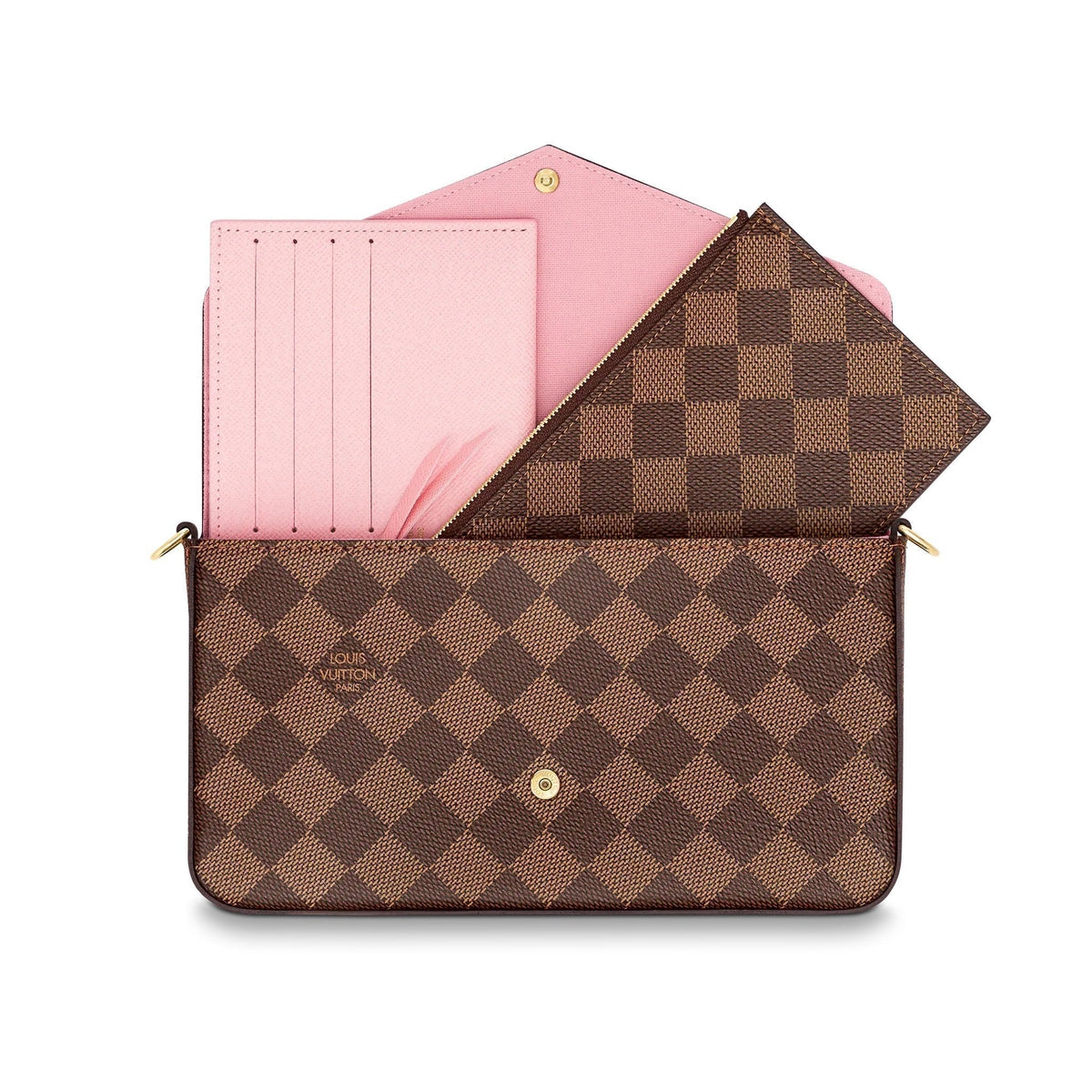 Félicie Pochette Damier Ebene
