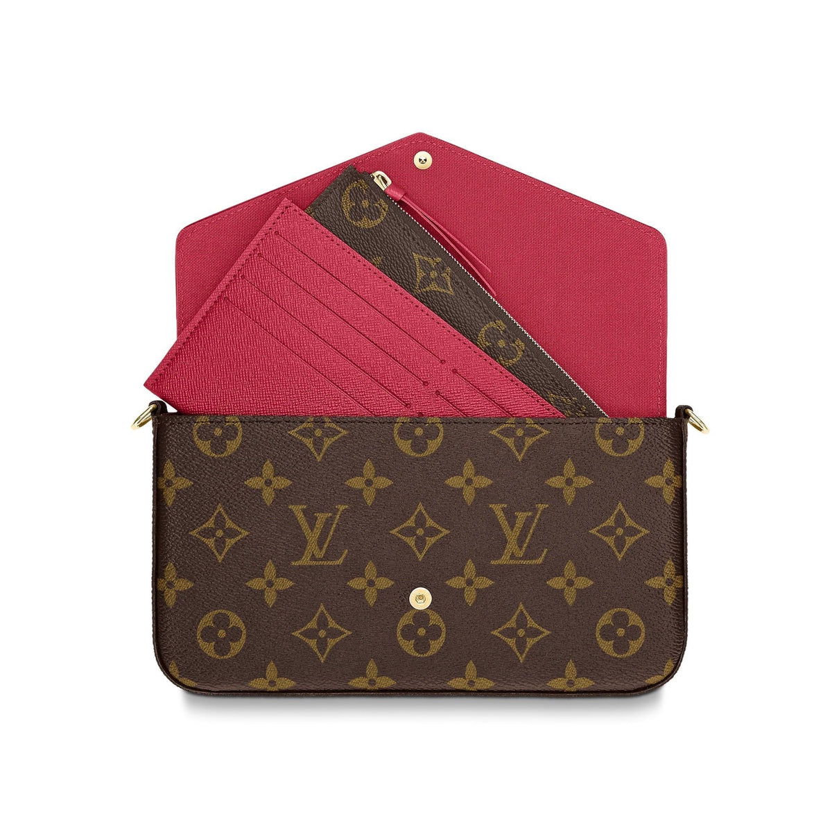 Louis Vuitton Félicie Pochette Monogram canvas