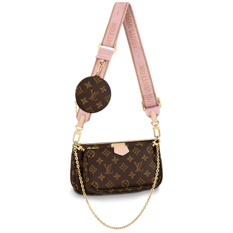 Louis Vuitton MULTI POCHETTE ACCESSOIRES ROSA CHIARO