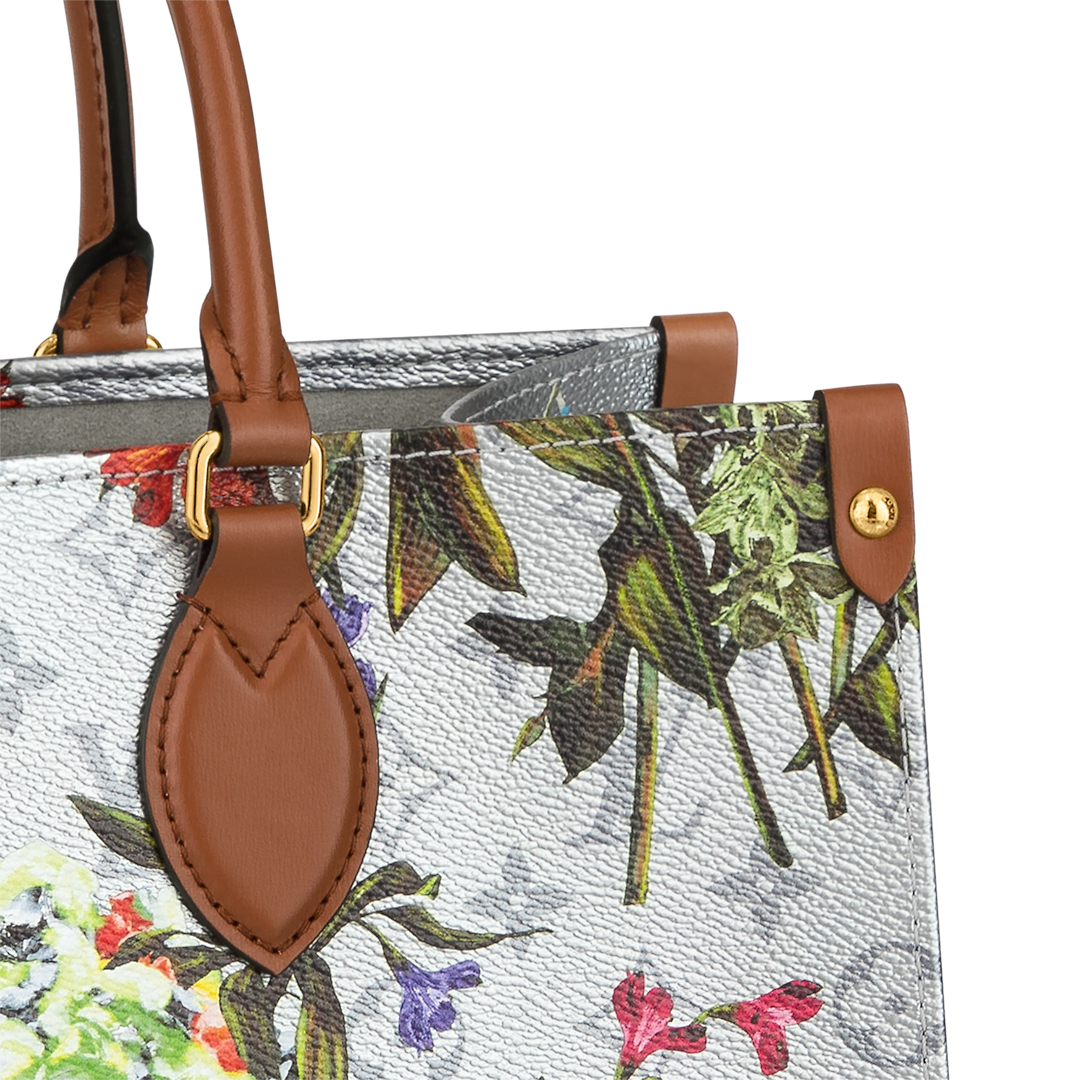 LV OnTheGo MM tote bag -Floral- Women Luxury Bag