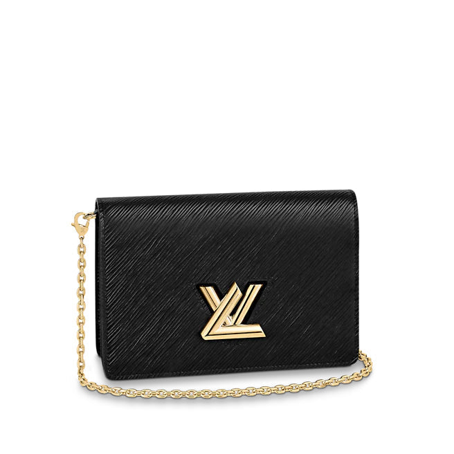 Louis Vuitton Mylockme Chain Pochette Black