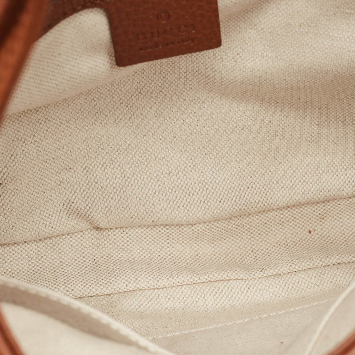 GUCCI Brown/Blue GG Denim and Leather Jackie 1961 Shoulder Bag