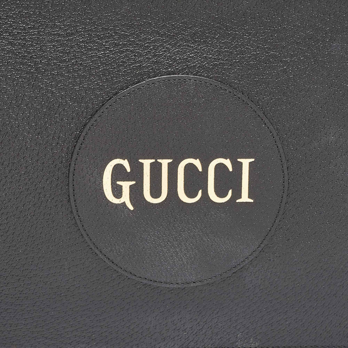 GUCCI Black Leather Off The Grid Clutch