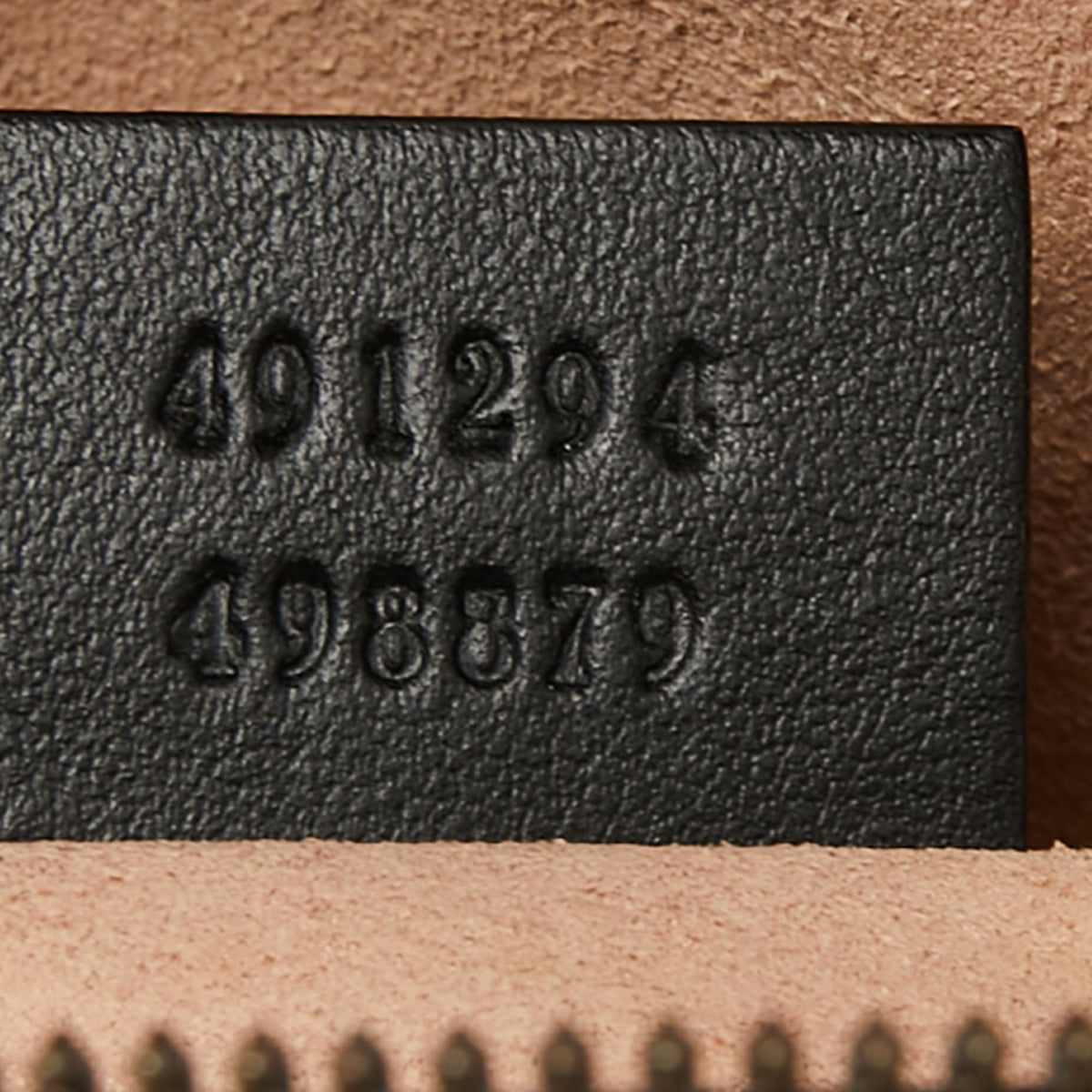 Gucci Black Leather Animal Stud GG Marmont Belt Bag