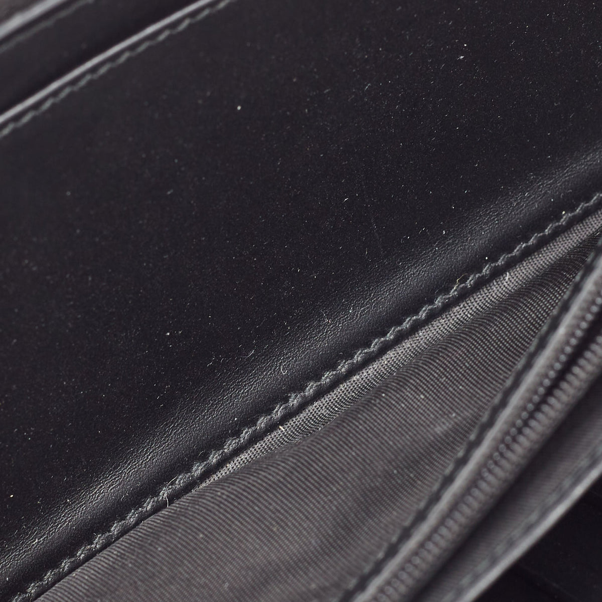 GUCCI Black GG Supreme Canvas New Web Continental Wallet