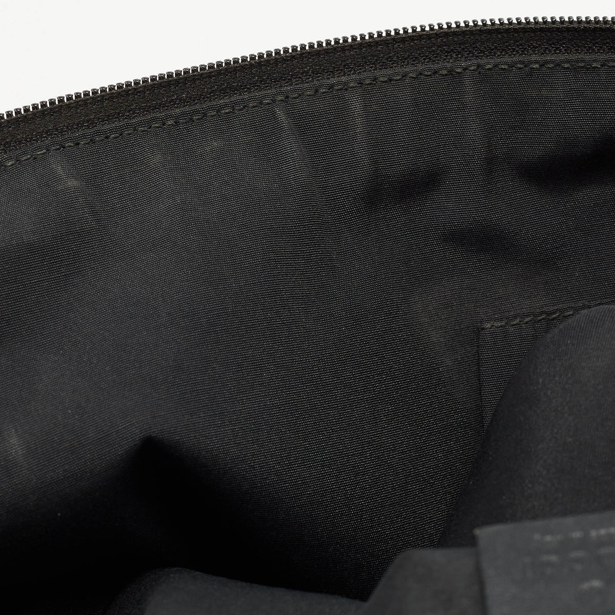 GUCCI Black/Green GG Canvas Medium Abbey Tote