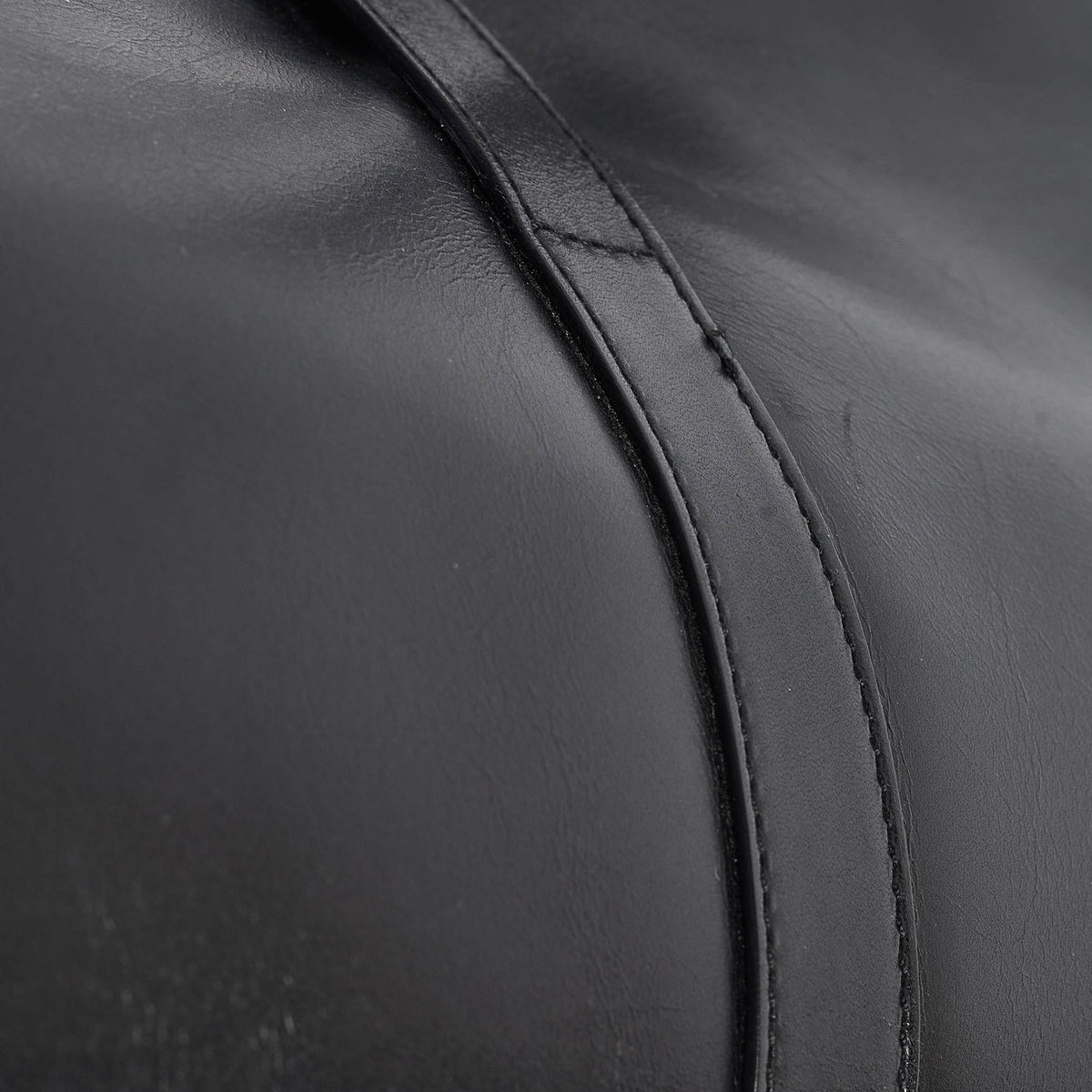 GUCCI Black Leather Jackie Tote