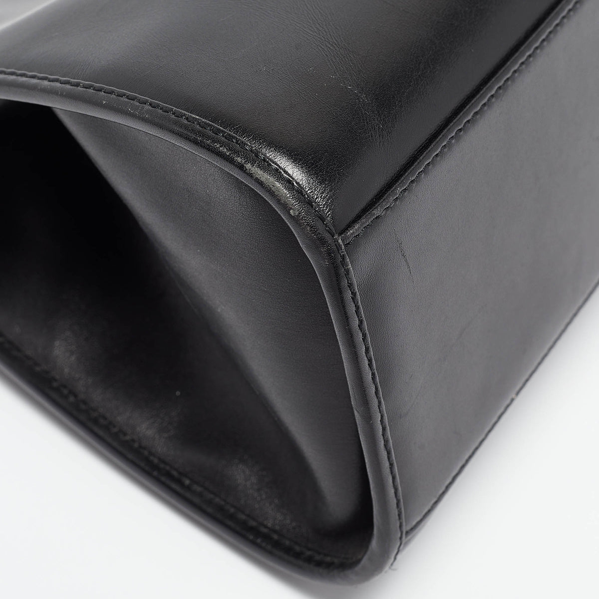 GUCCI Black Leather Jackie Tote
