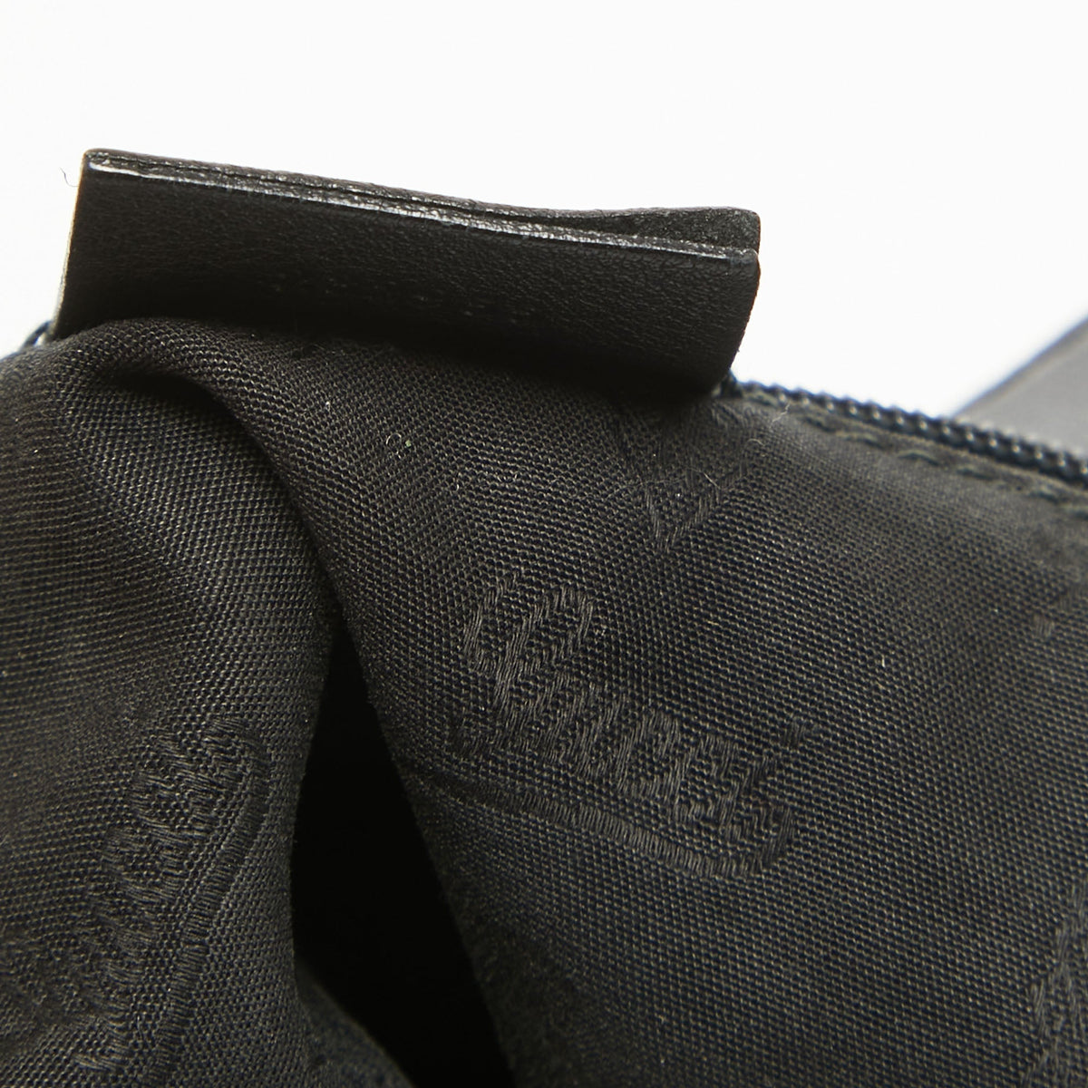 GUCCI Black ssima Leather Medium Sukey Tote