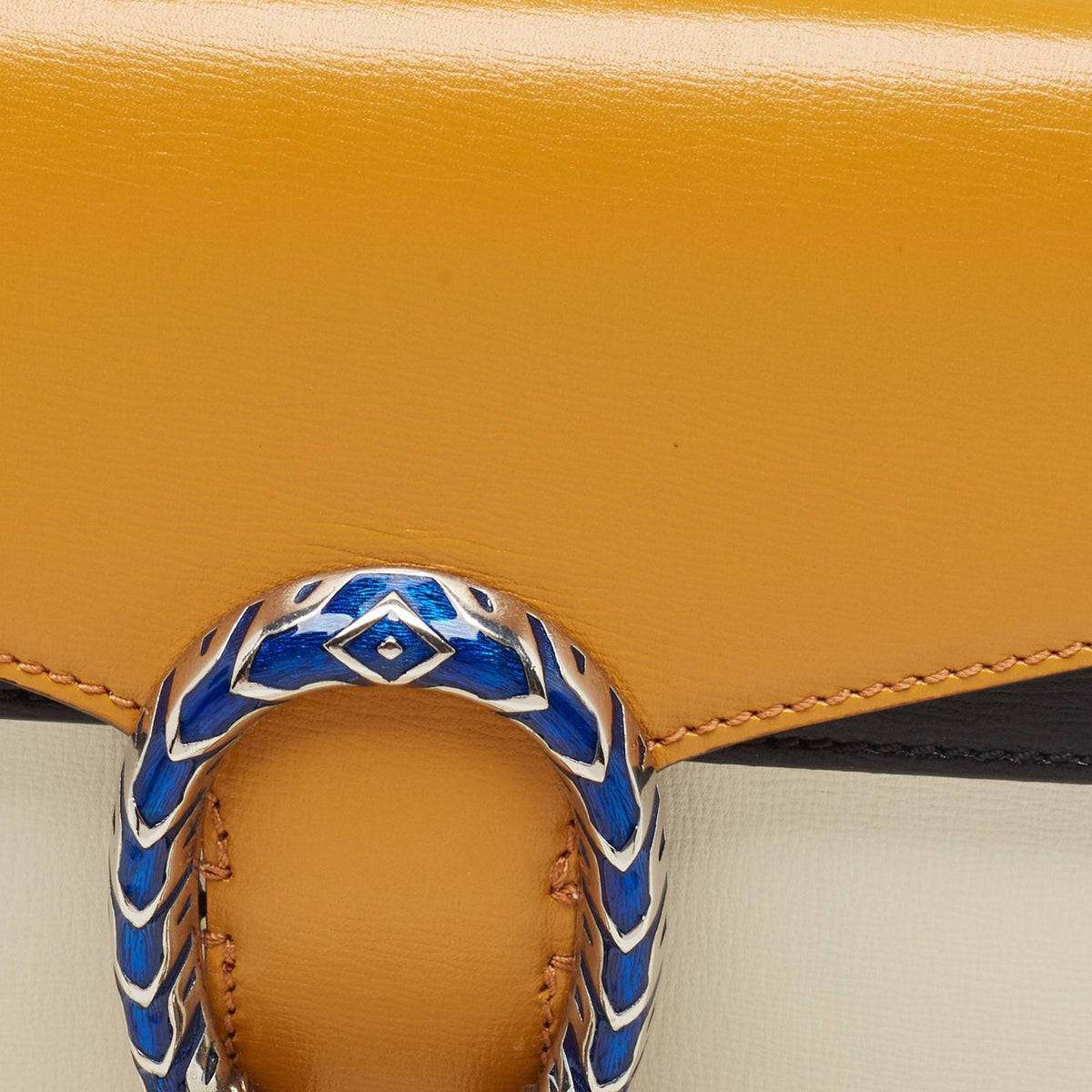 GUCCI Tricolor Leather Small Dionysus Shoulder Bag