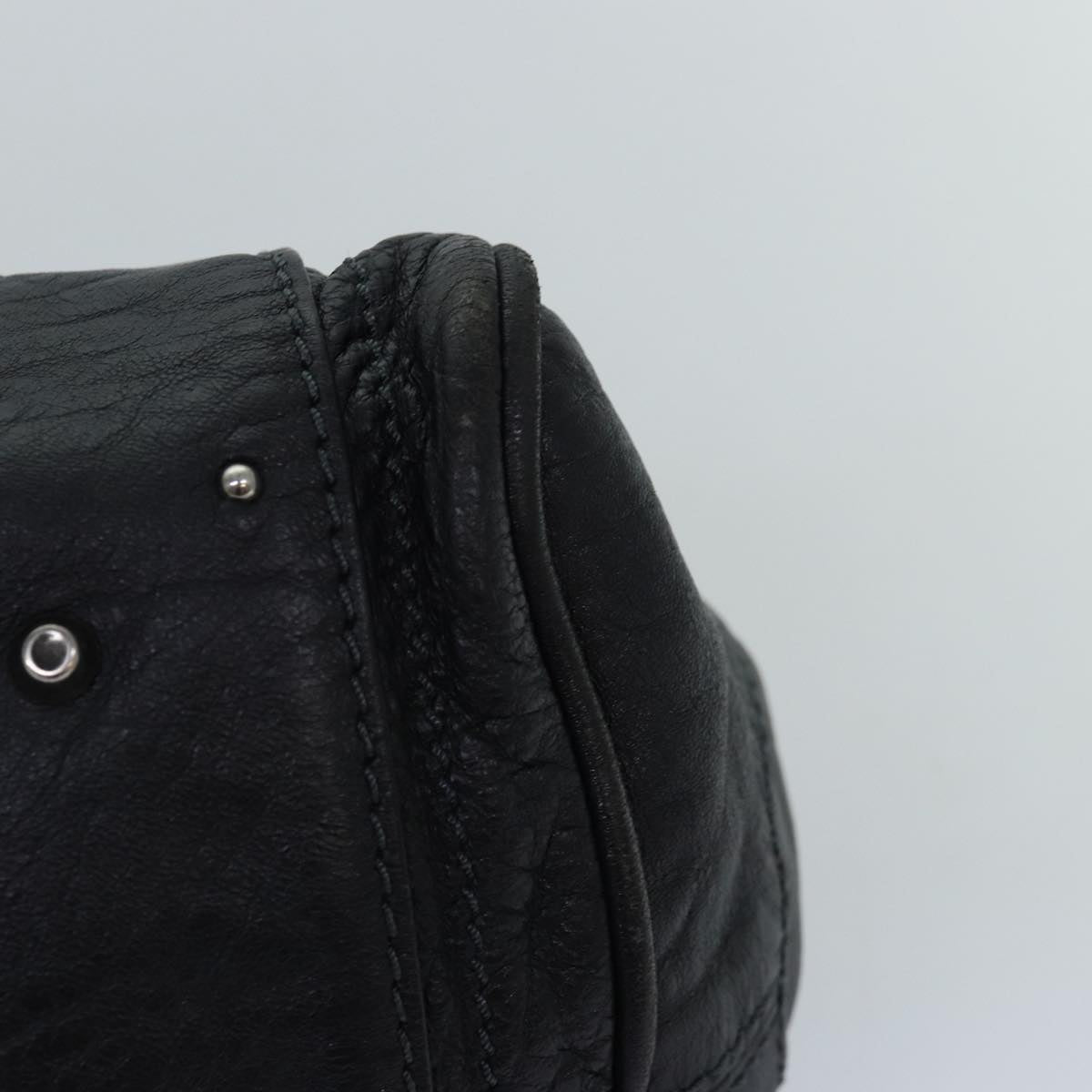 Chloe Paddington Hand Bag Leather Black mr171