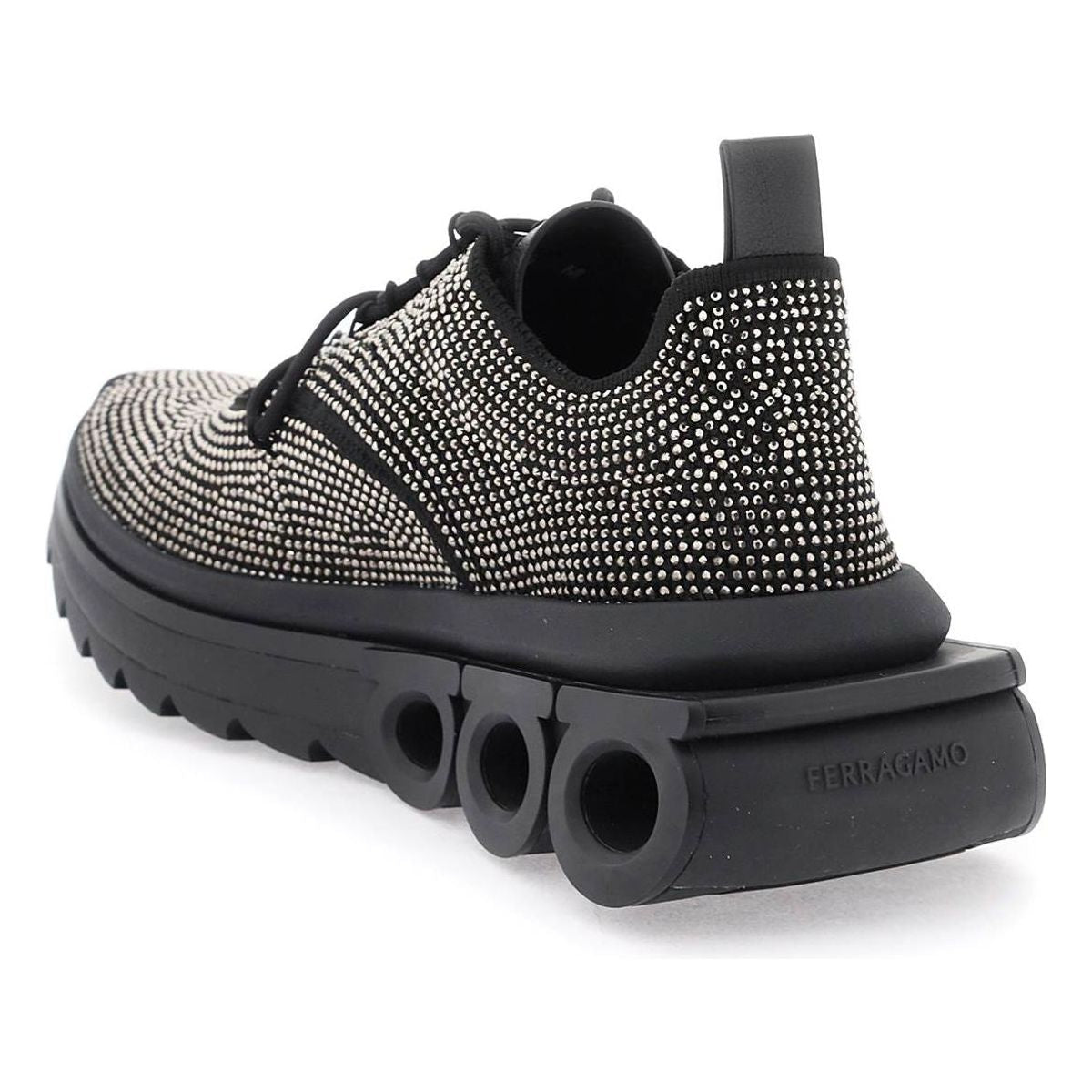 SALVATORE  RUNNING SNEAKERS WITH RHINESTONES