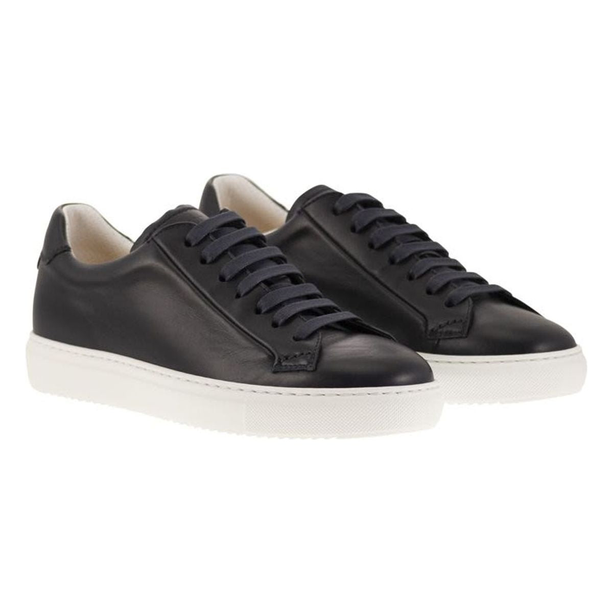 SMOOTH LEATHER TRAINERS