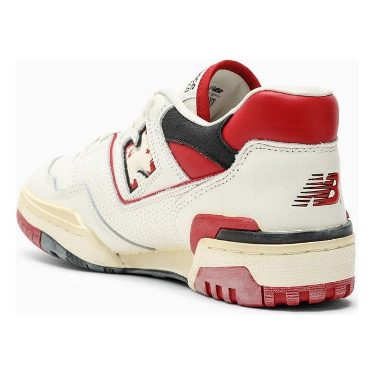 LOW 550 WHITE/VINTAGE RED SNEAKERS